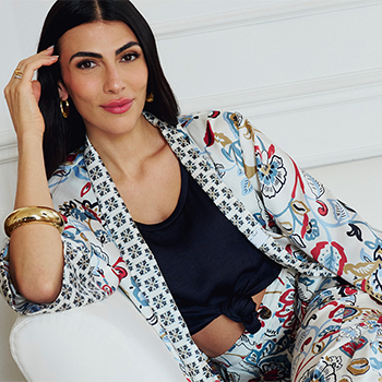 The EMME Kimono according to Giulia Salemi - Emme